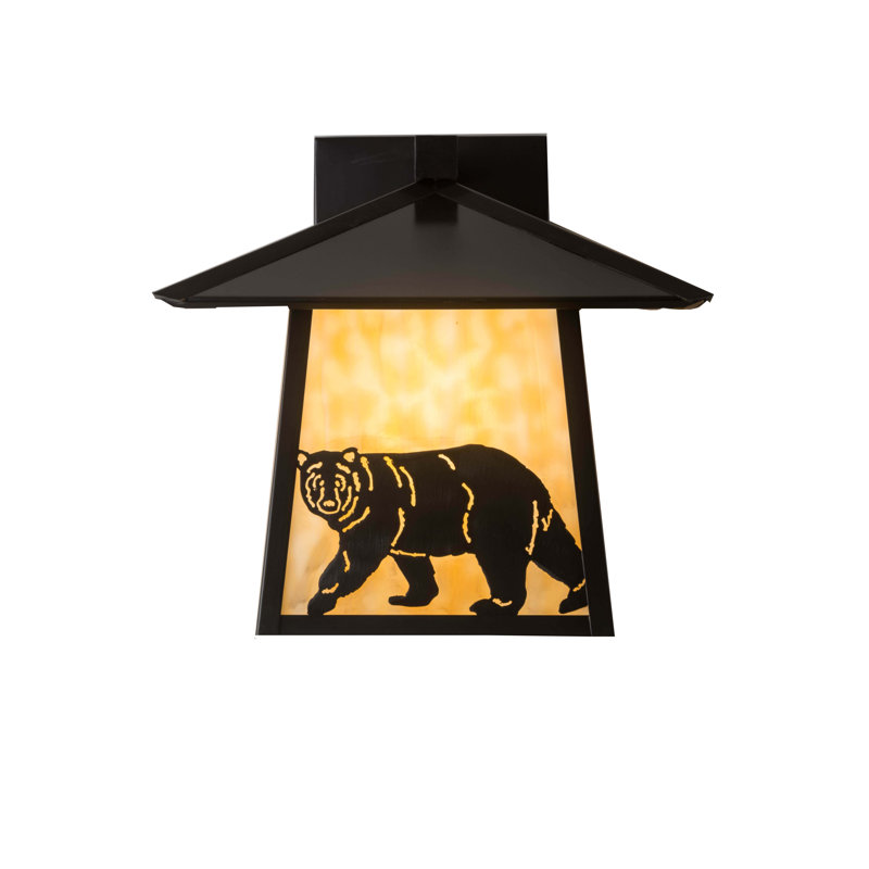 Rustic Lodge 1 - Light Outdoor Wall Lantern