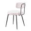 Chaise de salle à manger à dossier bas Blanca