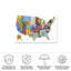 Ologia bolologia plaque de carte États-Unis 2-98044121