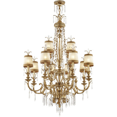Perot 12 - Light Dimmable Chandelier