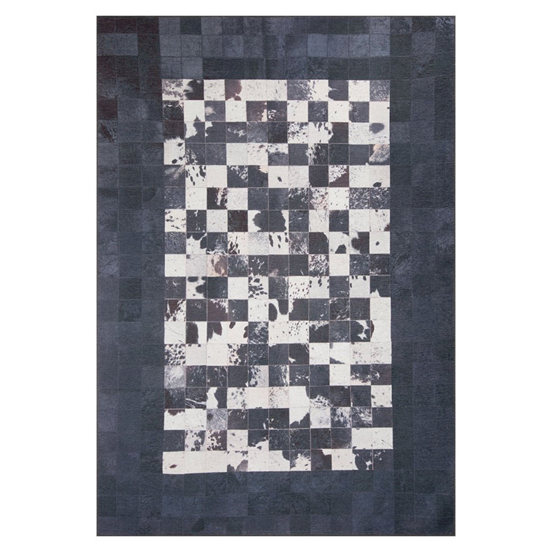 Luxurious Machine Washable Carpet, 100% Polyester, 7.5 x 10.8 Feet | Pile Height: 0.2 Inches, 1850 g/m² | Recycled Poly Cotton Underside, Easy Care, Perfect for Living Room & Bedroom, Soft & Durable Design