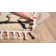 Tapis marocain gris anthracite et beige clair Mossy