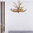 Escher Retro Antler Resin Chandelier Countryside Pendant Light