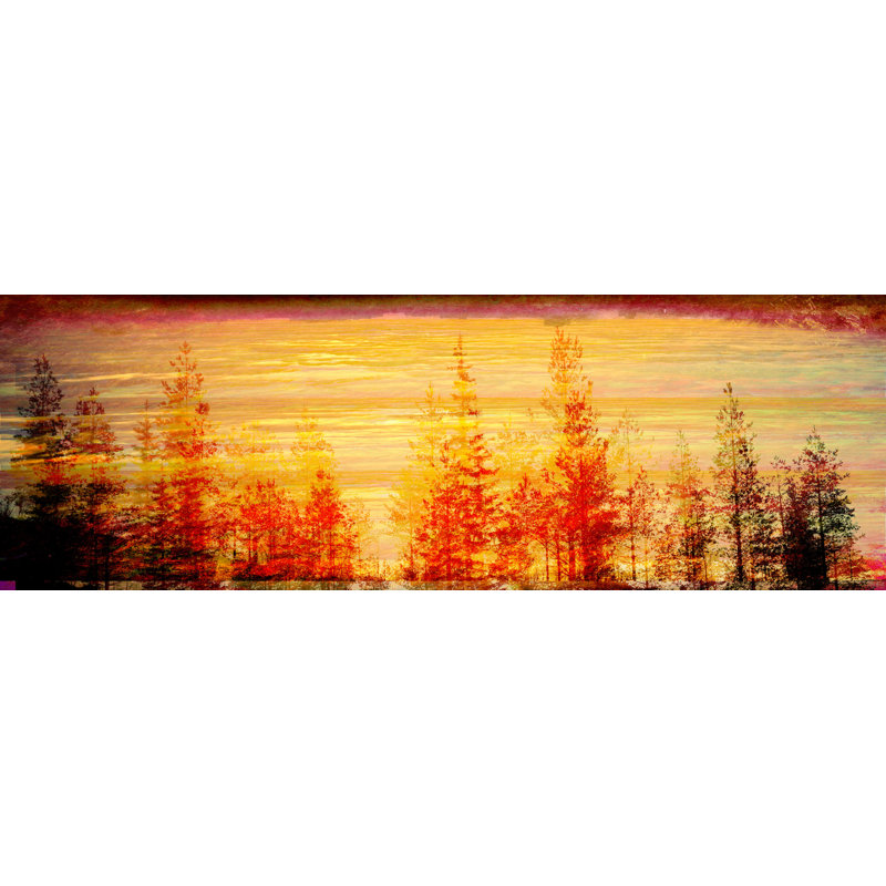 1 Piece Wrapped Canvas Wall Art, 38 cm H x 114 cm W x 3.81 cm D