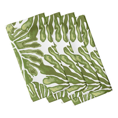 Chisara Polyester Floral Square Napkin