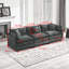 Canapé modulaire Cloud avec coussins double couche (le repose-pieds n'est pas inclus)
