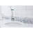 Ellie Stone Oval Console Bathroom Vanity with Overflow-1007590575