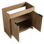 Meuble-lavabo moderne de 36 po avec base imitation chêne Bvb02436imo