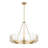 Aenon Chandelier with Hammered Water Glass-111194515-111194518-111194519