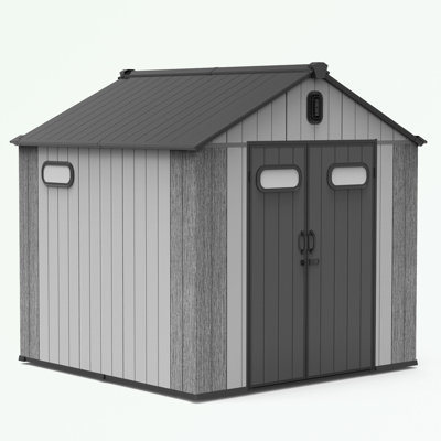 Storage Shed with double Lockable Doors and vent