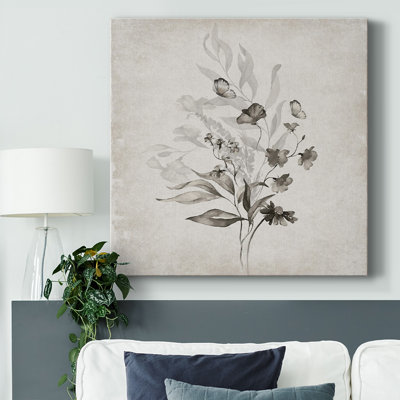 " Vintage Navy Blossoms II "