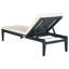 Chaise longue d'extérieur en acacia Ruark-824726500