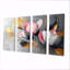 Fultz fleurs de lotus Pure Form VII - lotus - art mural moderne-113596807-113596810