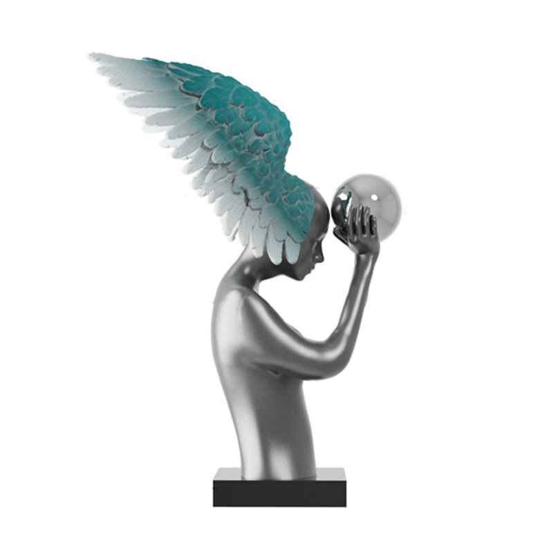 Ornement sculpture moderne Modern Art, Gris