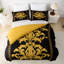Premium Duvet Cover Set Double Brushed Microfiber Reversible With Zipper Closure & Corner Ties-122060745