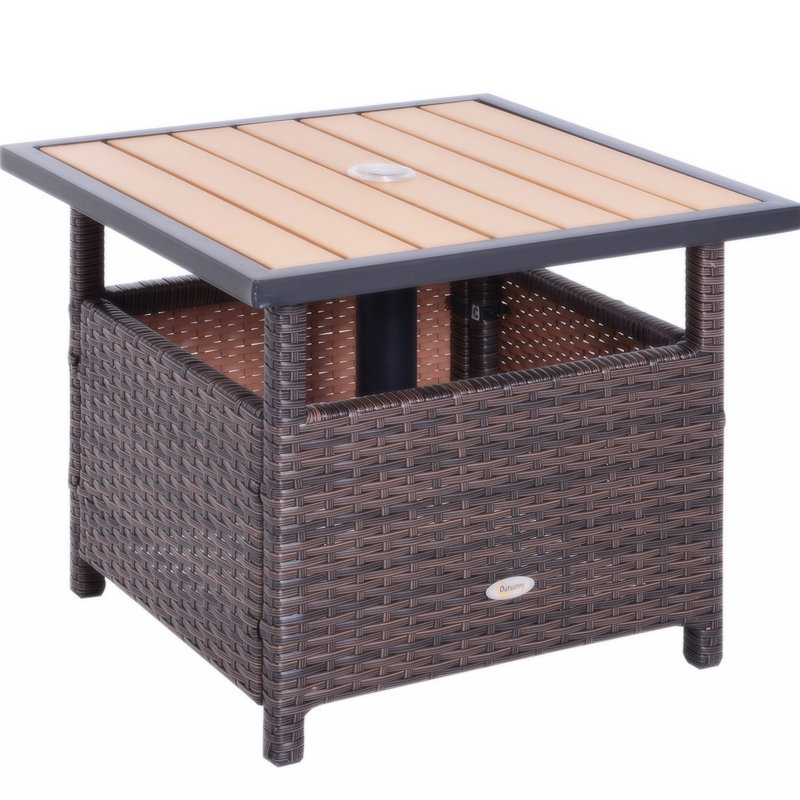 Table d'extérieur 21,82 L x 21,82 l