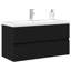90mm Single Bathroom Vanity with Basin