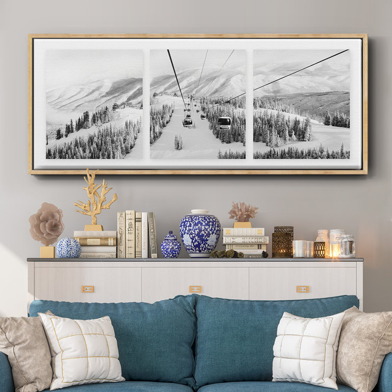 Frost Mountain, Naturel, H 12 po x l 30 po x P 1,5 po