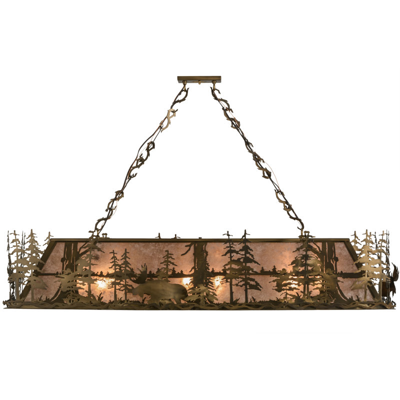 Moose At Dusk 12 - Light Pendant