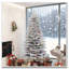 Arbre de Noël artificiel enneigé 6,5 pi-212759249