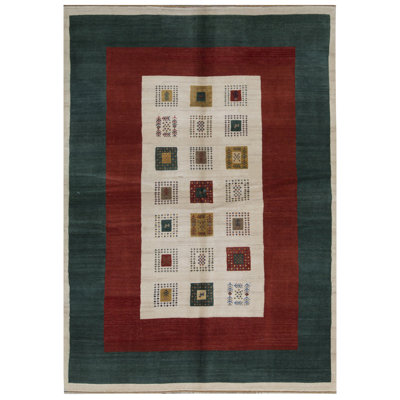 Hand-Knotted High-Quality Red Area Rug