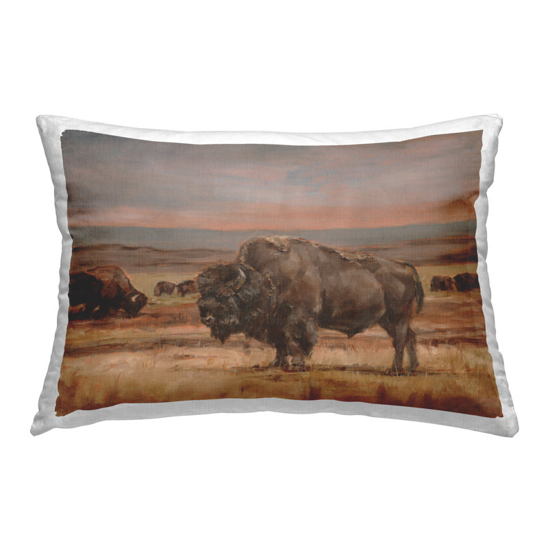Coussin Bison