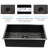 Undermount Kitchen Sink 28 Inch 10 Deep Gunmetal Black 16 Gauge Stainless, Hand - Crafted Brushed, Soundproof, Condensation, Foldable Rack And Grid Crafted, Bottom Rinse Drain