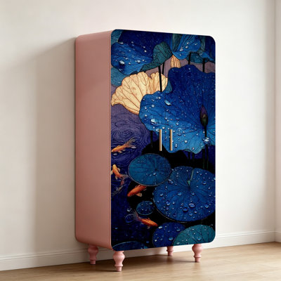 Armoire moderne française à double porte indépendante