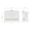Ensemble de meuble-lavabo simple 55 po Abby-55794955