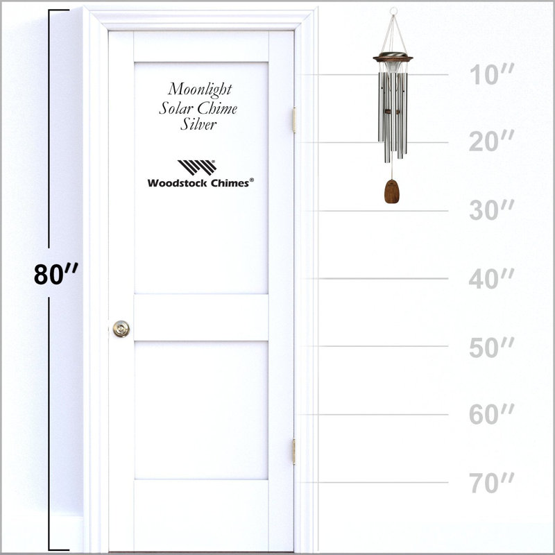 Carillon solaire clair de lune, Argent