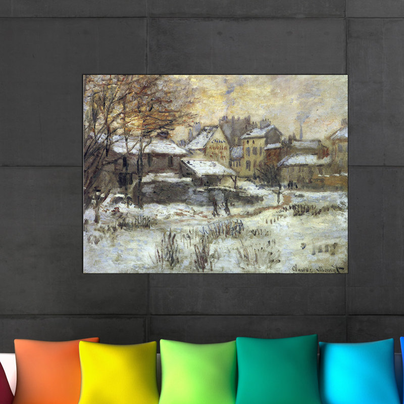 Claude Monet - Wrapped Canvas Painting, 90cm H x 120cm W x 1.8cm D