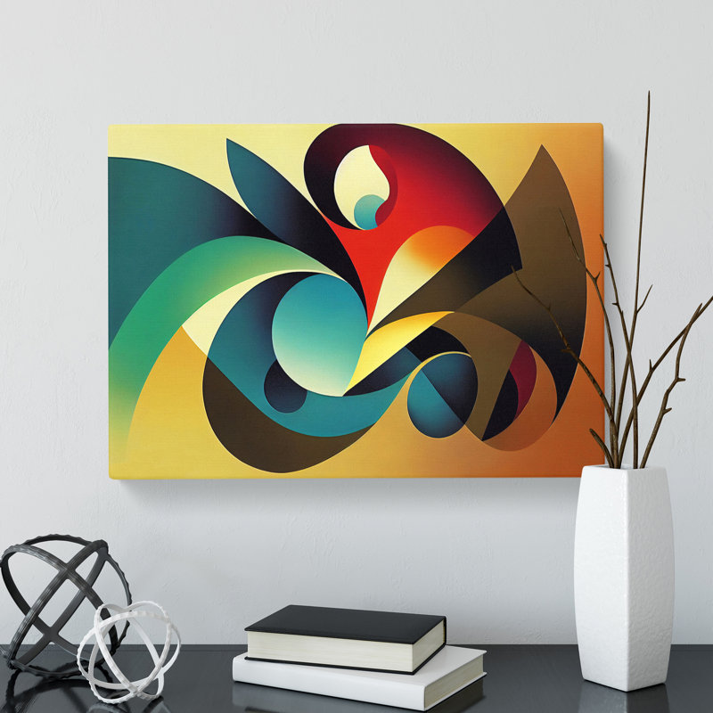 Stellar Abstract Art - Wrapped Canvas, 40cm H x 60cm W x 3cm D