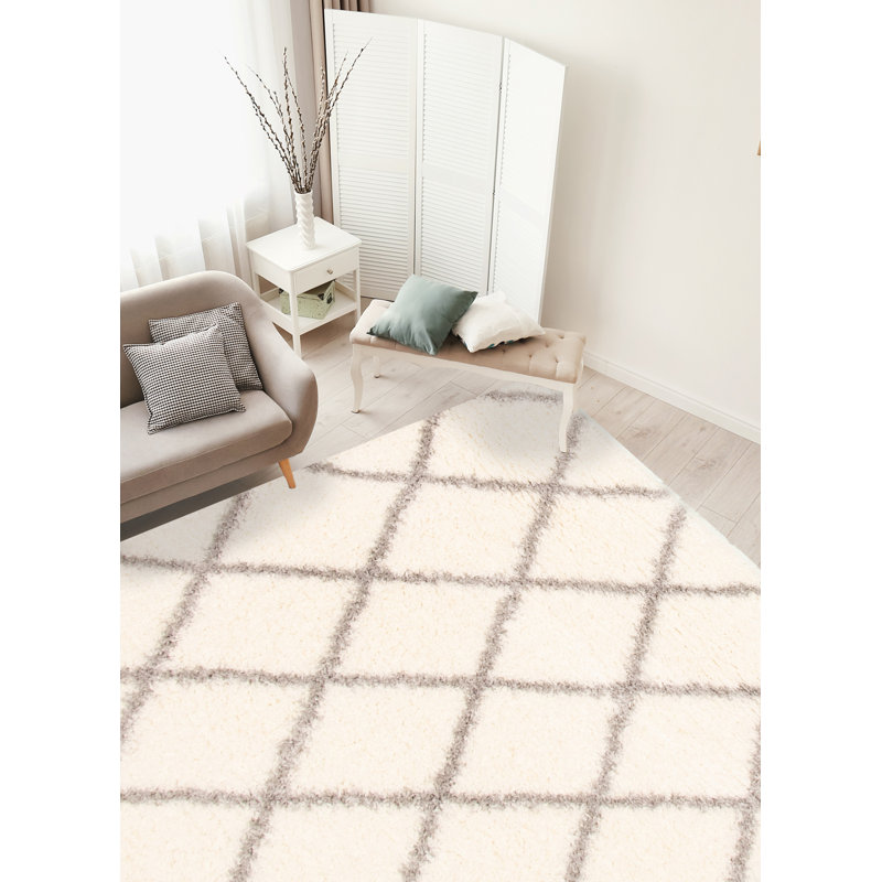 Stillings Geometric Indoor Rug, Rectangle 6'7" x 9'6"