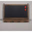 Abberbury Wooden Chalkboard With Wall Hooks 