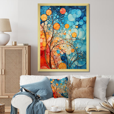 Mosaïque abstraite sur toile