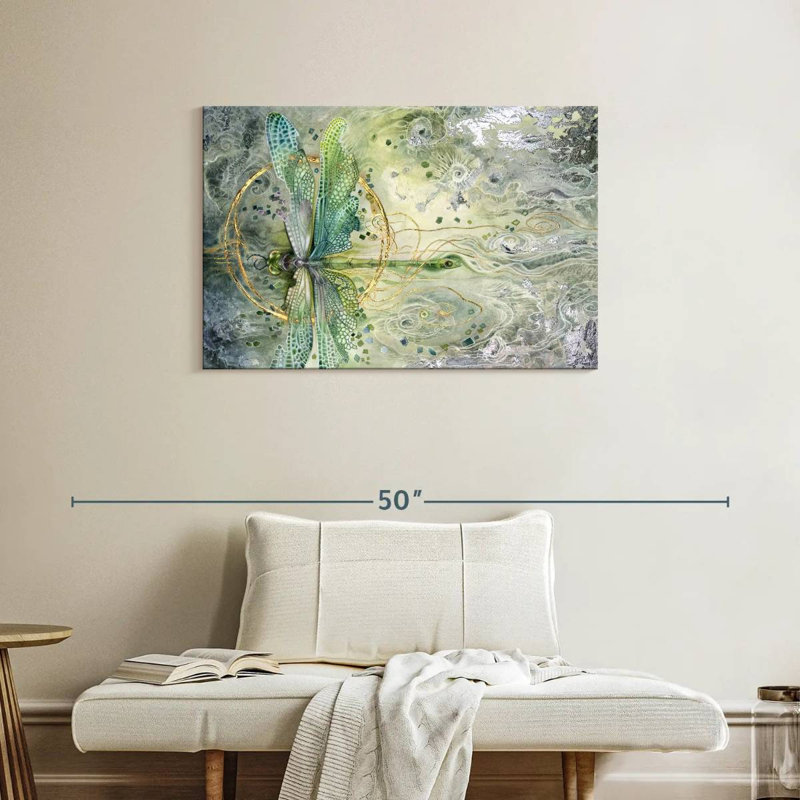 Brampt Immortal Ephemera - Transition, 24" H x 36" W