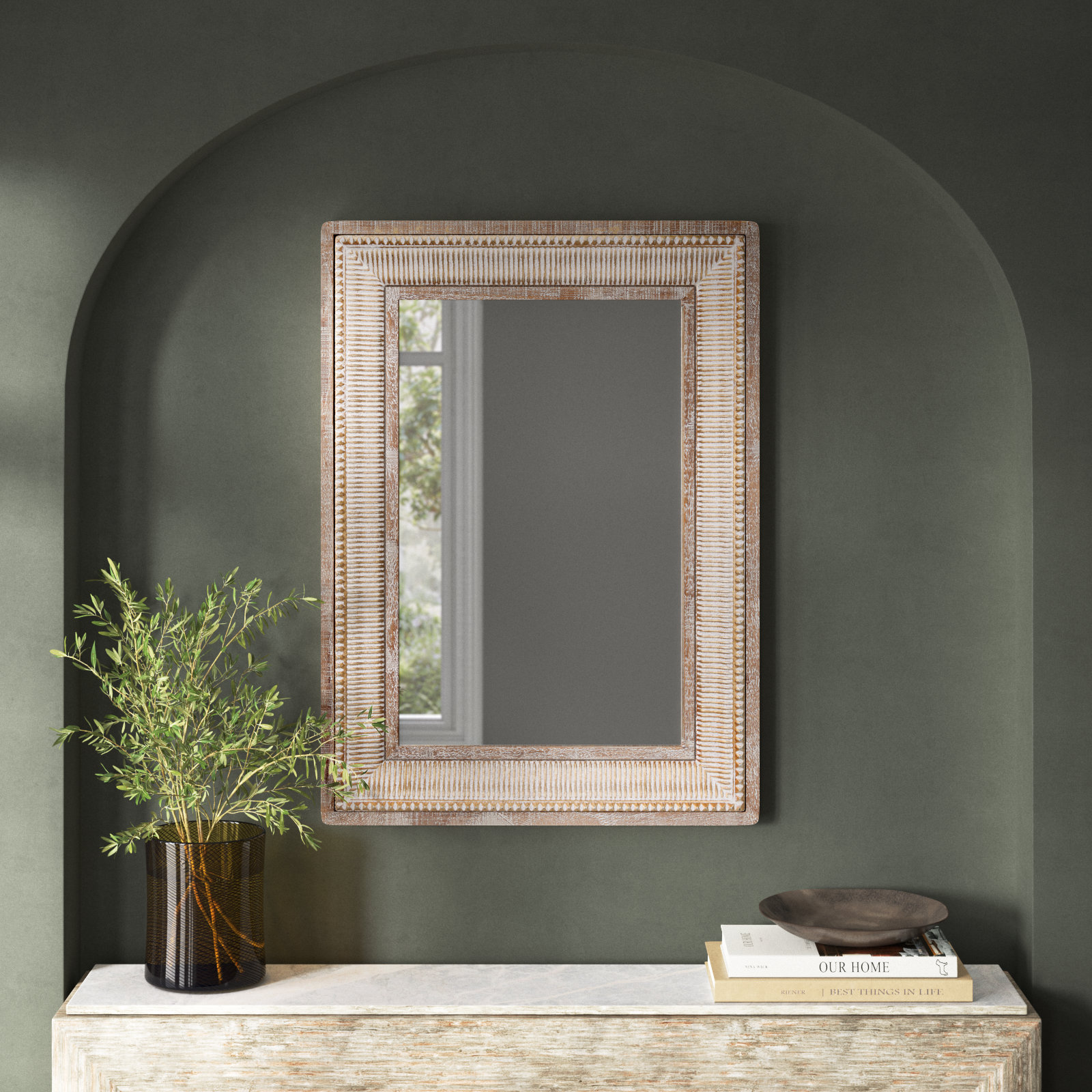 Una 31" Accent Mirror