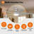 52 inch Low Profile Ceiling Fan with Light and Remote Control-2093319048