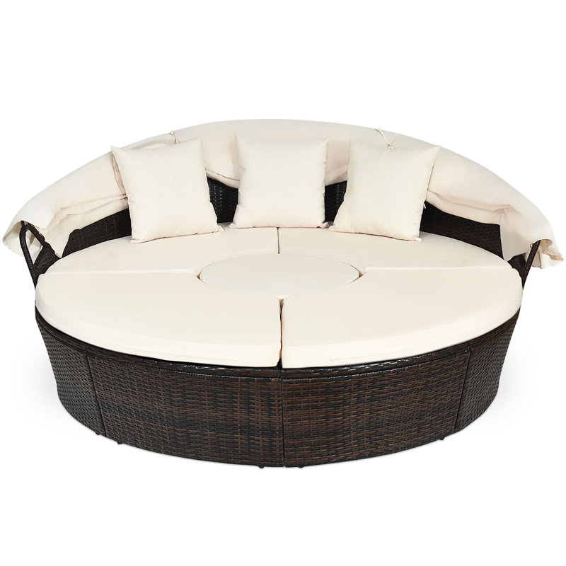 Upholstered Daybed with Mattress