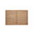 Solaria Modern Coastal Acacia Wood 4-Piece Patio Conversation Set With Deep Seating Cushions And Coffee Table-116647844