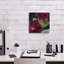 «Epic Graffiti» «Bourgogne Bourgogne 2» par Heidi Kuntz, art mural sur toile, 12 po x 12 po-673848807