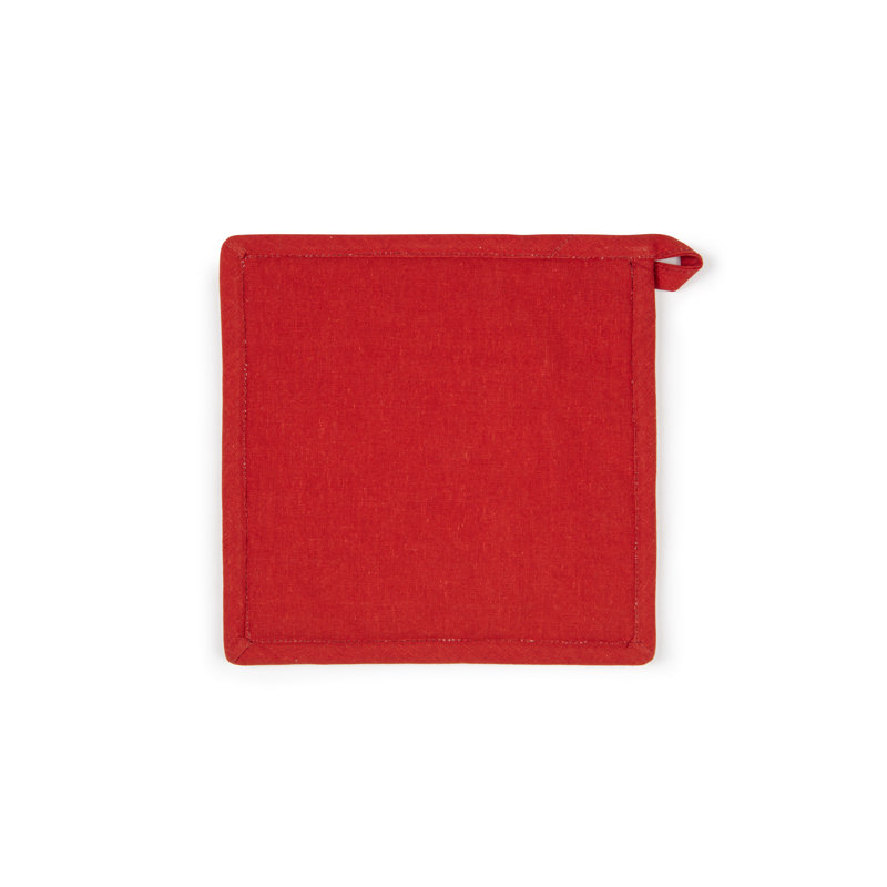 Excelsa Rhapsody Cotton Potholder & Oven Mitt Set