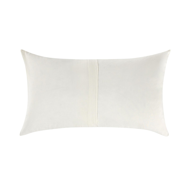 Paloma Hemp Fabric Ochre Amber Standard Sham, King, Ivory