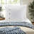 Contemporary Cotton Bedding Sets, King Size Comforter With Waffle Texture