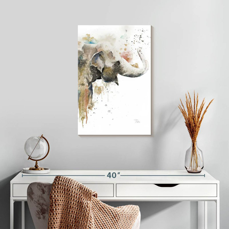 Brampt Water Elephant, 24" H x 16" W