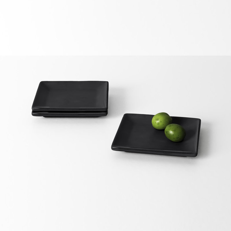 Borgen Square Condiment Server, Onyx