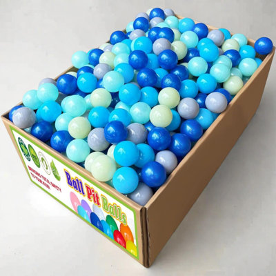 500 Count Ball Pit Balls for Kids and Toddlers, BPA Free Phthalate Free Crushproof Lightweight Play Balls