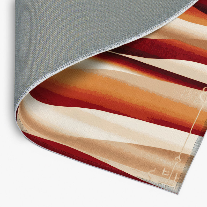Vast Cascade Indoor And Outdoor Area Rug, Rectangle 5' x 7'
