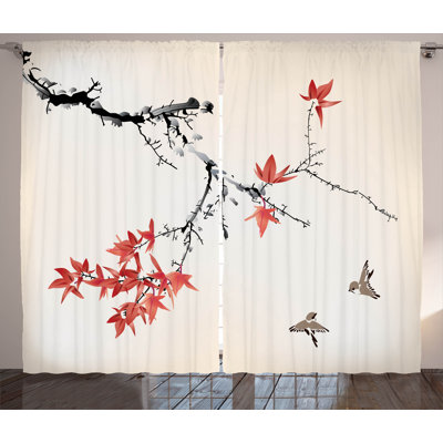 Hripsime Semi Sheer Curtain Pair
