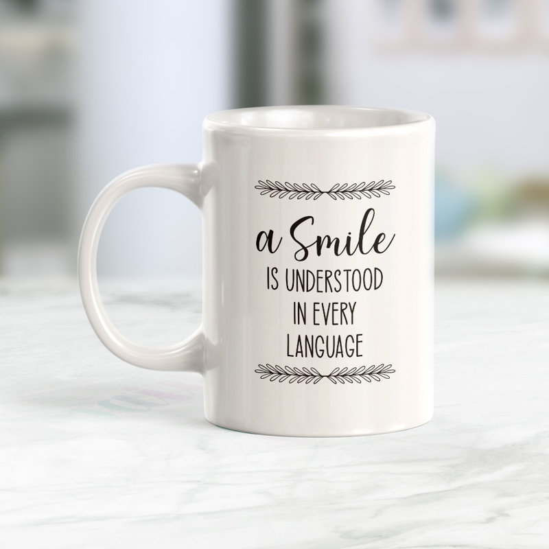 Coffee Mug, 11 oz., Polypropylene Plastic